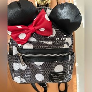 Minnie Mouse Sequin Loungefly